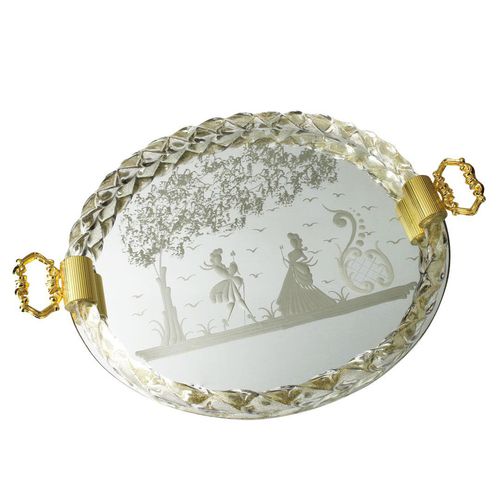金质餐饮托盘 - ELISABETTA  - Original Murano Glass s.n.c. - 穆拉诺玻璃