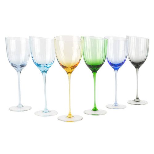 红酒玻璃杯 - STILL - TWISTED - Original Murano Glass s.n.c. - 高脚 / 穆拉诺玻璃