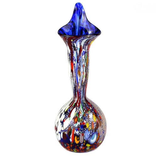 现代风格花瓶 - HARLEQUIN MIX COLOR : KANDINSKY - Original Murano Glass s.n.c. - 吹制玻璃 / 穆拉诺玻璃