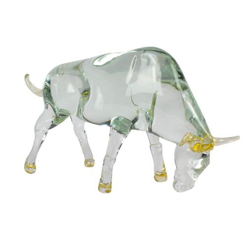 穆拉诺玻璃雕塑 - EXCLUSIVE BULL - Original Murano Glass s.n.c. - 金质