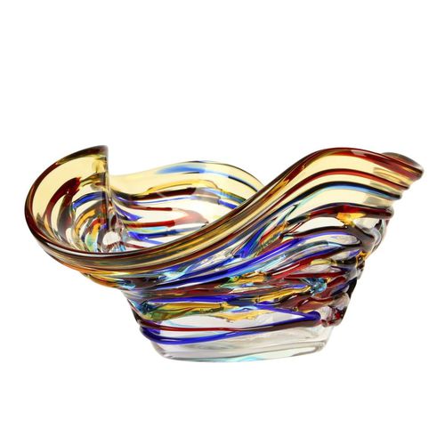 原创设计花瓶 - HARLEQUIN - Original Murano Glass s.n.c. - 吹制玻璃 / 穆拉诺玻璃 / 手工