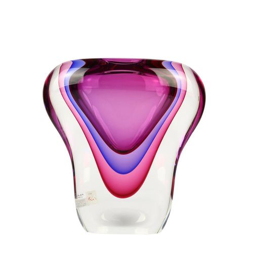 现代风格花瓶 - COBRA PURPLE - Original Murano Glass s.n.c. - 吹制玻璃 / 穆拉诺玻璃 / 手工