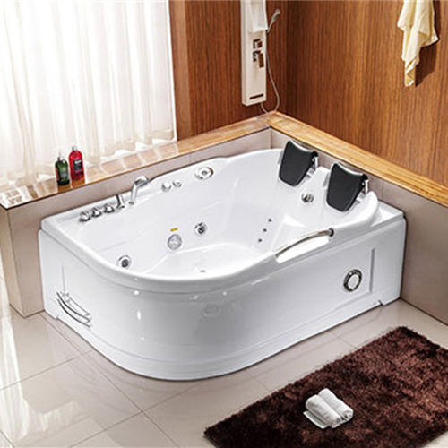地上水疗浴缸 - A024 - Shaoxing Joyful Bathroom Co., Ltd - 转角 / 椭圆 / 双人