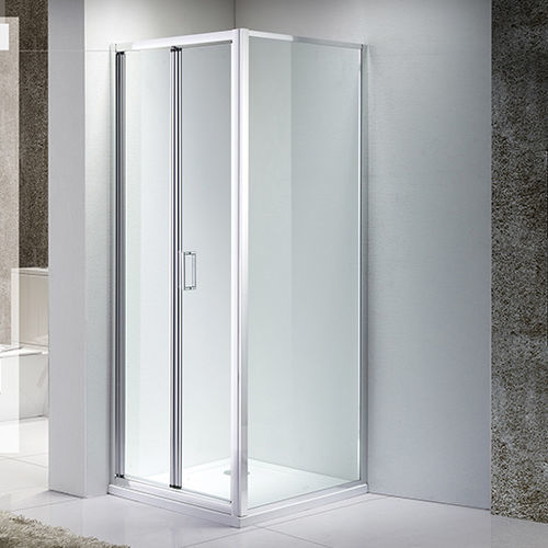 玻璃淋浴房 - A1815 - Shaoxing Joyful Bathroom Co., Ltd - 滑门式 / 长方形 / 透明玻璃
