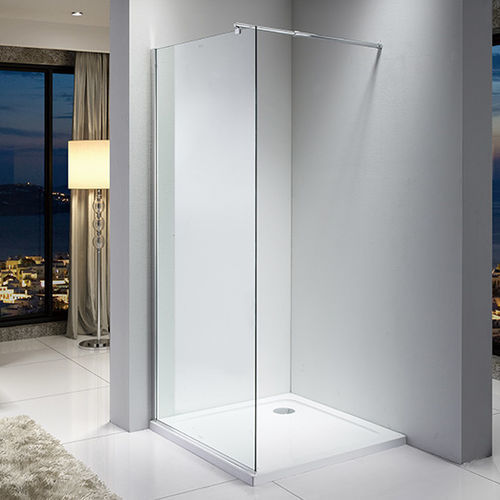 玻璃淋浴房 - A20P - Shaoxing Joyful Bathroom Co., Ltd - 固定 / 长方形 / 透明玻璃