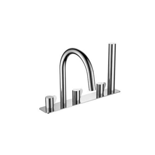 浴缸调温龙头 - 93W780 - Munk Building Materials Co., Ltd. - 嵌入式 / 黄铜 / 4孔