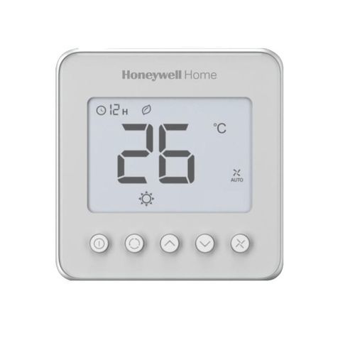 数字温度调节器 - TF243DN-S/U - Honeywell Home – Resideo - 手动 / 室温 / 白色