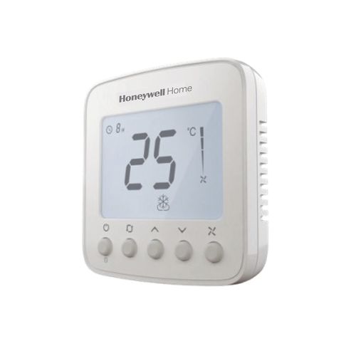 数字温度调节器 - TF228WN-C - Honeywell Home – Resideo - 手动 / 室温 / 白色