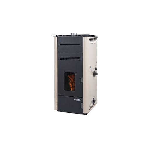 颗粒采暖炉 - FIORELLO  - Laminox S.r.l. - 5 kW...10 kW / 现代风格 / 金属