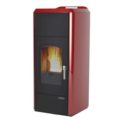 颗粒采暖火炉 - GRETA - Laminox S.r.l. - 10 kW...20 kW / 0 - 5 kW / 现代风格