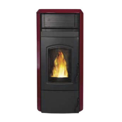 颗粒采暖火炉 - ERICA OMNIA 15 AIR - Laminox S.r.l. - 10 kW...20 kW / 4 kW / 现代风格