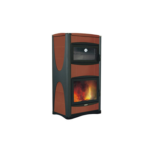 木材采暖火炉 - IDROPIU' 34 IDRO CON FORNO - Laminox S.r.l. - 10 kW...20 kW / 6 kW / 20 kW...50 kW