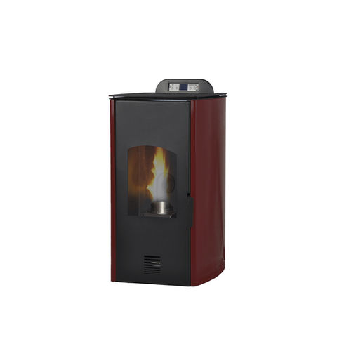 颗粒采暖火炉 - FLORA - Laminox S.r.l. - 10 kW...20 kW / 5 kW...10 kW / 0 - 5 kW