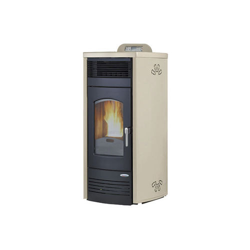 颗粒采暖炉 - VALENTINA - Laminox S.r.l. - 0 - 5 kW / 10 kW...20 kW / 现代风格