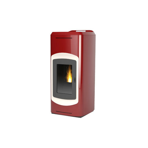 颗粒采暖火炉 - TOSCA 20 IDRO - Laminox S.r.l. - 10 kW...20 kW / 0 - 5 kW / 现代风格