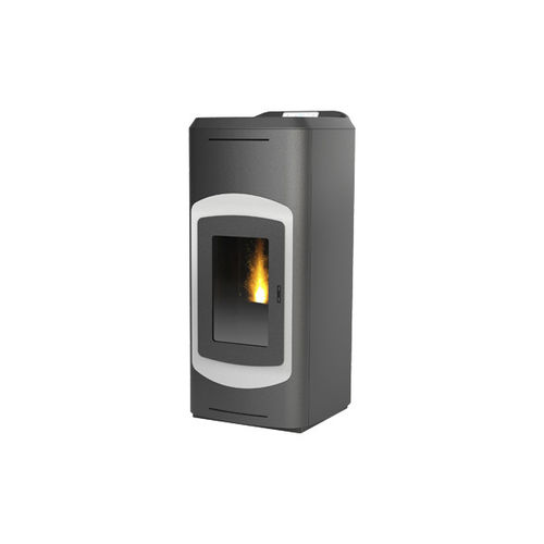 颗粒采暖火炉 - TOSCA 24 IDRO - Laminox S.r.l. - 0 - 5 kW / 20 kW...50 kW / 现代风格