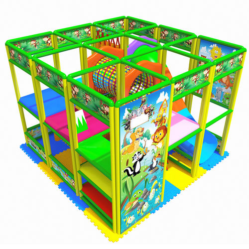 公共机构用游乐设施 - PL593 - Play Wily - Tutto Gonfiabili - PVC / 电镀铁 / 泡沫