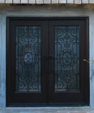 入户门 - FR-684 - Granddoors - 玻璃纤维 / 平开 / 釉面