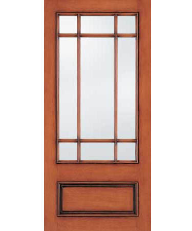 平开落地窗门 - FP-003 - Granddoors - 桃花心木 / 安全