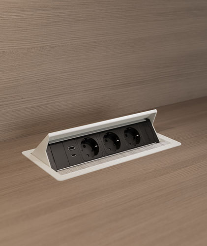 电源插座 - VERSANET 2.0 - ASA International Group - USB / HDMI / 双