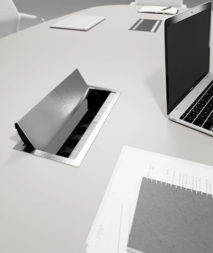 电源插座 - VERSAFLAP DUAL 2.0 - ASA International Group - USB / 数据型 / 双