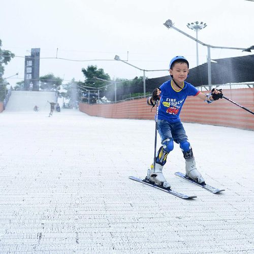 聚丙烯地面 - ARTIFICIAL SKI SLOPE - Shanghai Weidan Decorative Materials Co., Ltd - 用于运动设施 / 方砖 / 穿孔
