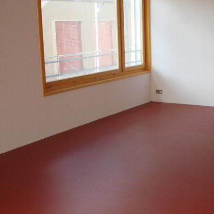 漆布地面 - ONE - ALMA CARPETS - 商业 / 卷式 / 光滑