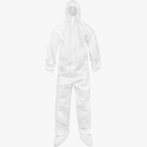 工作连体服 - CTL414CM - Lakeland - 用于实验室 / 白色 / 一次性