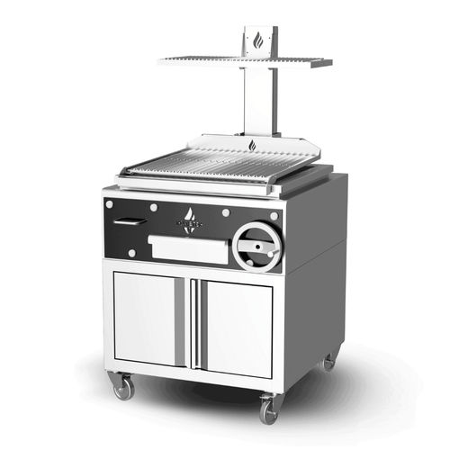 炭烧烤炉 - GP1GC - ROASTER OVENS N´GRILLS - 落地式 / 商用厨房 / 不锈钢