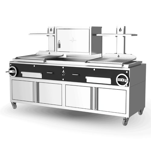 炭烧烤炉 - GPFB 26C - ROASTER OVENS N´GRILLS - 燃木 / 落地式 / 商用厨房