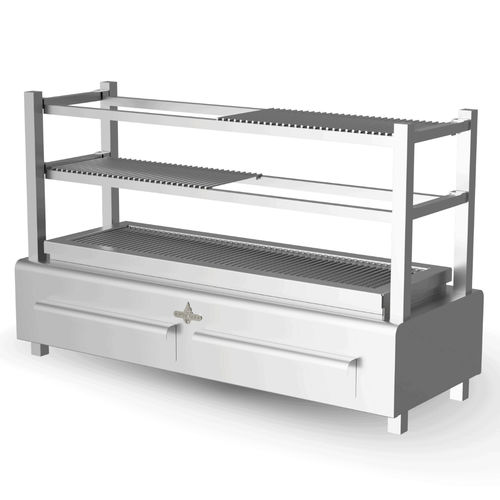 炭烧烤炉 - GR120B - ROASTER OVENS N´GRILLS - 台面式 / 落地式 / 商用厨房