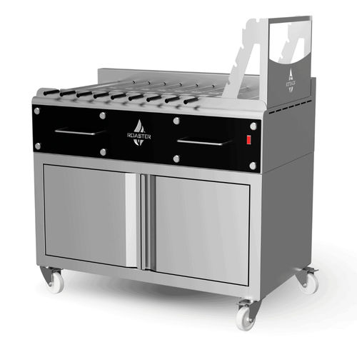炭烧烤炉 - K9SF - ROASTER OVENS N´GRILLS - 落地式 / 商用厨房 / 不锈钢