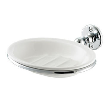 壁挂肥皂架 - Opus Bathrooms - 黄铜 / 铬制 / 镍制
