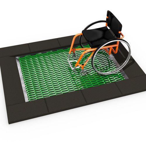 游乐场蹦床 - INTEGRADO : ORTA-I 150x 200 - Inter System - 长方形 / 户外