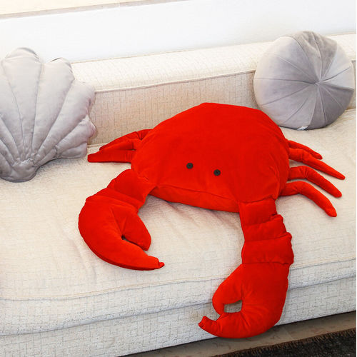 沙发垫子 - CRAB  - MX HOME - 单色 / 布料 / 红色