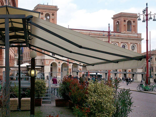 折臂遮阳棚 - Lounge Square - Eredi di Pozza, IL PARCO - 箱形 / 手动 / 商用