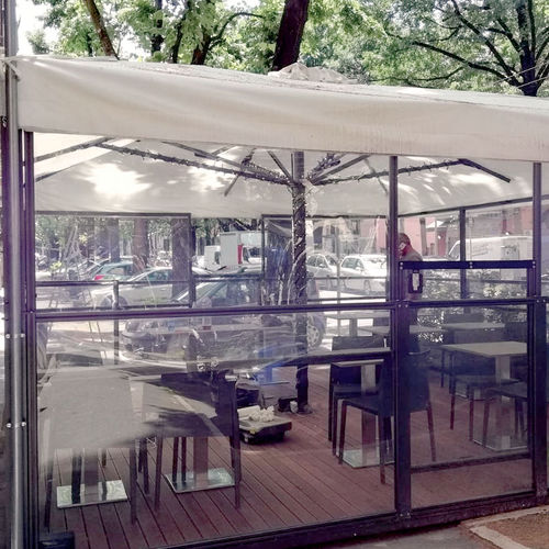 金属防风板 - Screen Up - Eredi di Pozza, IL PARCO - 玻璃 / 商用