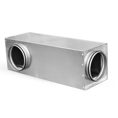 铝通风消声器 - SI / BSIL / SQLL / SQQL SERIES - ALNOR Systemy Wentylacji Sp. z o.o. - 不氧化 / 羊毛 / 镀锌