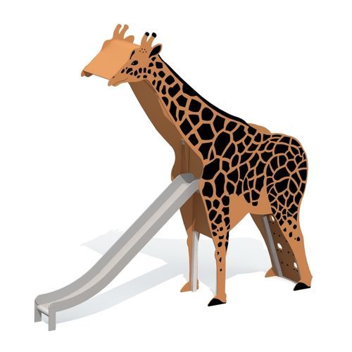 直滑梯 - GIRAFFE  - Tiptiptap - 游乐场 / 不锈钢