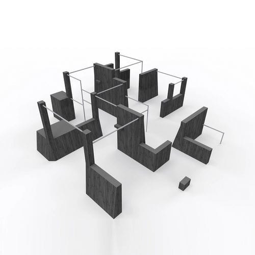 游乐障碍训练器材 - PARKOUR PRO M  - Tiptiptap - 户外