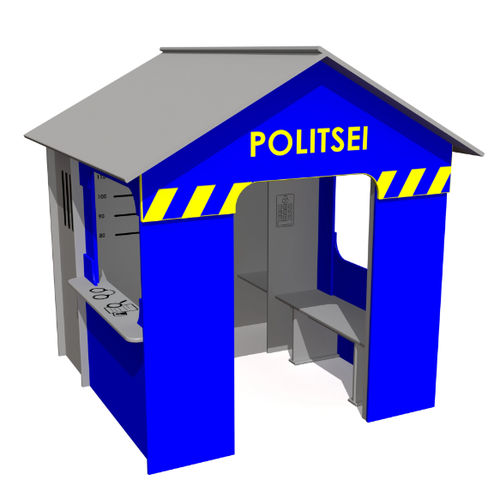 游乐场儿童游戏屋 - POLICE STATION  - Tiptiptap - 落地式