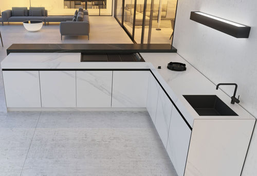 户外厨房 - N2 DEKTON AURA - Novara Outdoor Kitchens - 现代风格 / 人造石 / 金属