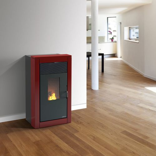 颗粒采暖炉 - GINEVRA - paterno - 10 kW...20 kW / 现代风格 / 钢