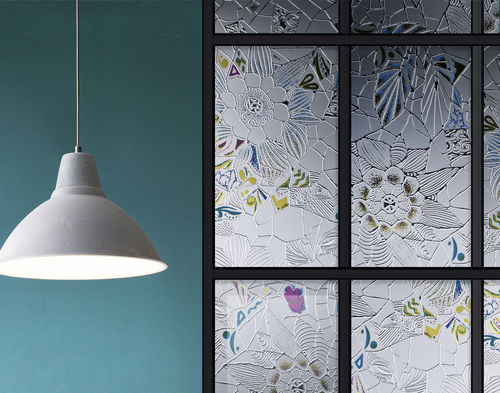 漂浮玻璃板 - BRILL GLASS®  SERIES - Vidriera del Cardoner - 装饰 / 半透明 / 冰面效果