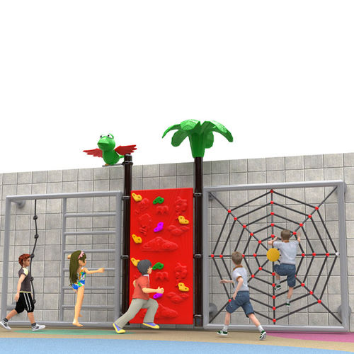 固定式攀岩墙 - CHILDREN'S PHYSICAL TRAINING - Shandong Jing Ao Sports Equipment Co.,Ltd - 游乐场