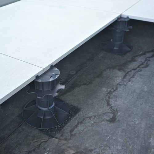 再生塑料活动地板接点 - C3/4T - SOLIDOR - 高强度 / 阻燃 / 用于露台