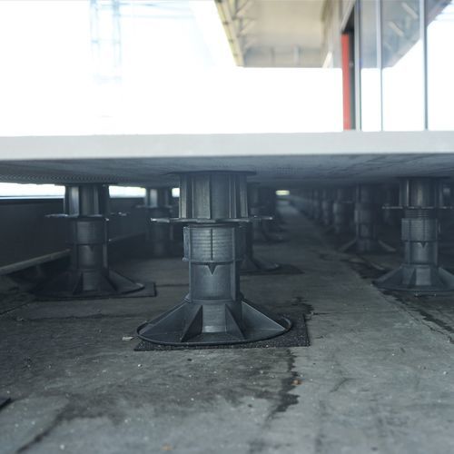 再生塑料活动地板接点 - AF100 - SOLIDOR - 高强度 / 阻燃 / 声学