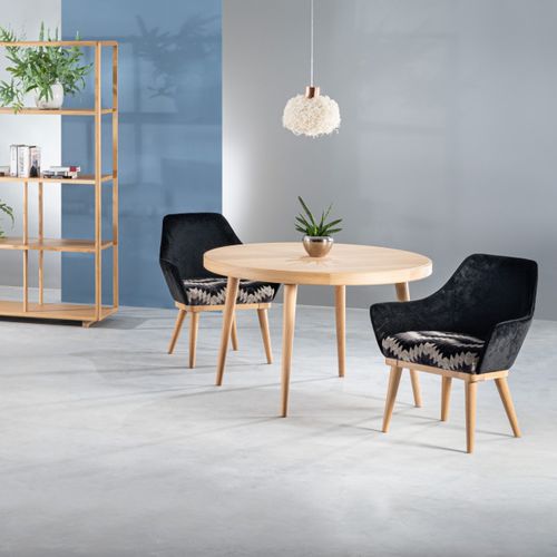 北欧风餐桌 - AMARANTH - Ziemann Home Design - 木质 / 木桌脚 / 长方形