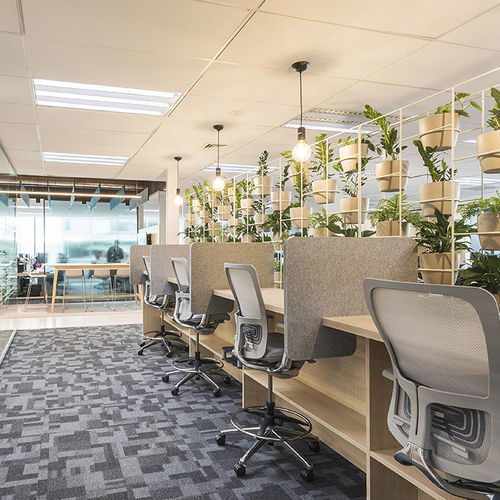 台式办公室隔板 - COVE™  - AUTEX ACOUSTICS - 吸声织物 / 防火布料 / PET