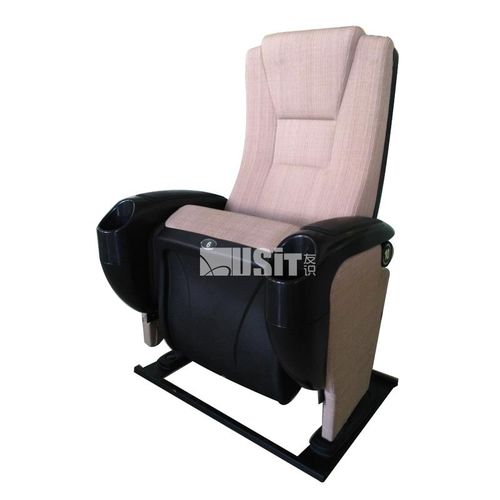 布料影院椅 - UA-638D - Usit Seating - 聚丙烯 / 商用 / 粉色